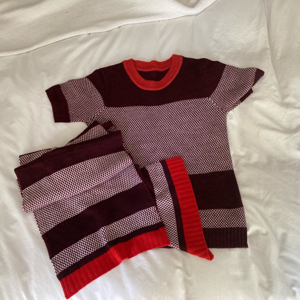T-shirt et foulard
